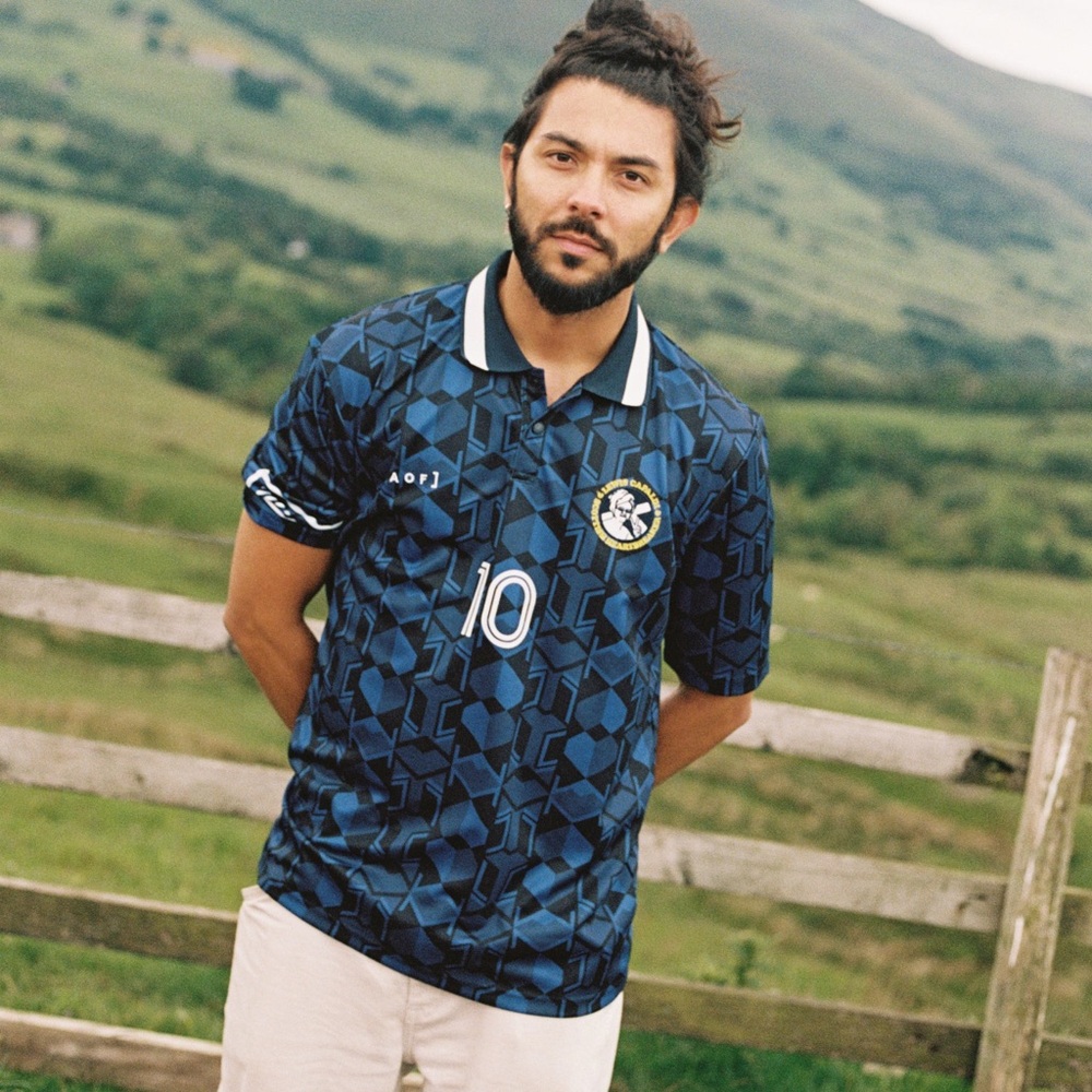 AOF Lewis Capaldi Shirt size 2XL In Blue New With‎ Tags